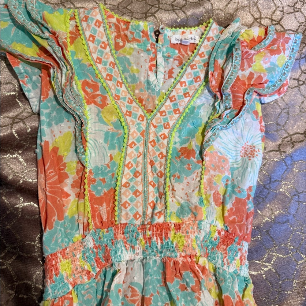 COPY - Floral Ruffle Dress - Picture 2 of 4